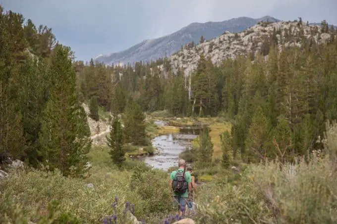 Walking near water bodies