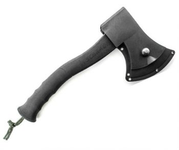 Schrade SCAXE2 Survival Hatchet Black Handle