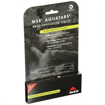 MSR Aquatabs Water Purification