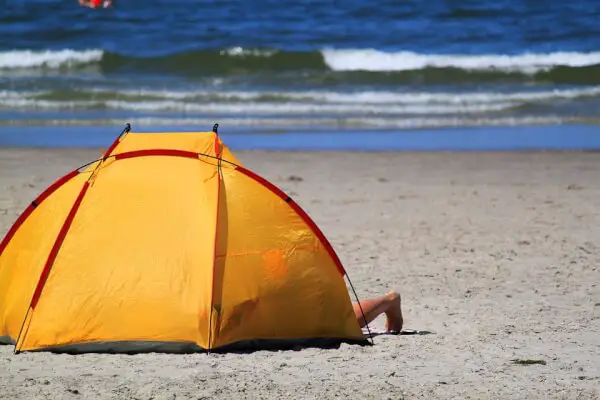 Beach canopy tent