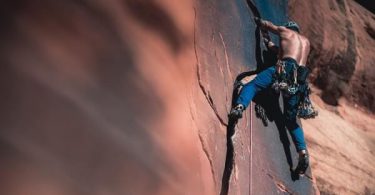 Rock climbing