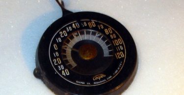 Portable thermometer