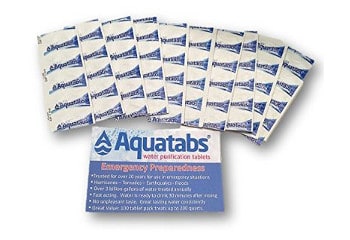 Aquatabs Water Purification Tablets 100pack