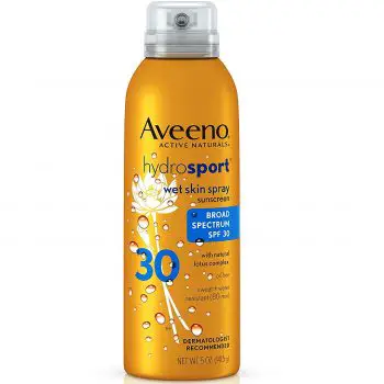 Aveeno Hydrosport Wet Skin Spray