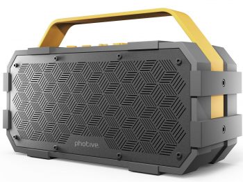 Photive M90 Portable Waterproof Bluetooth Speaker