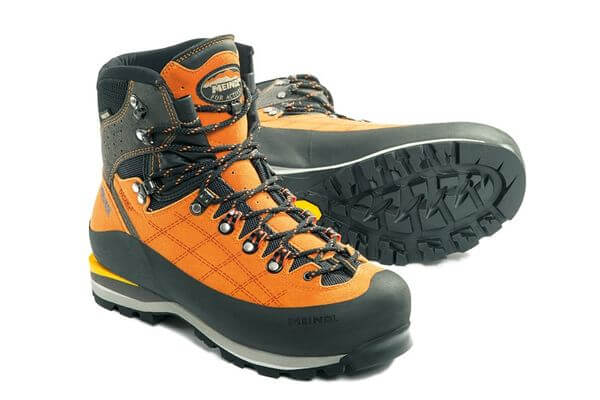 Bright hiking boot